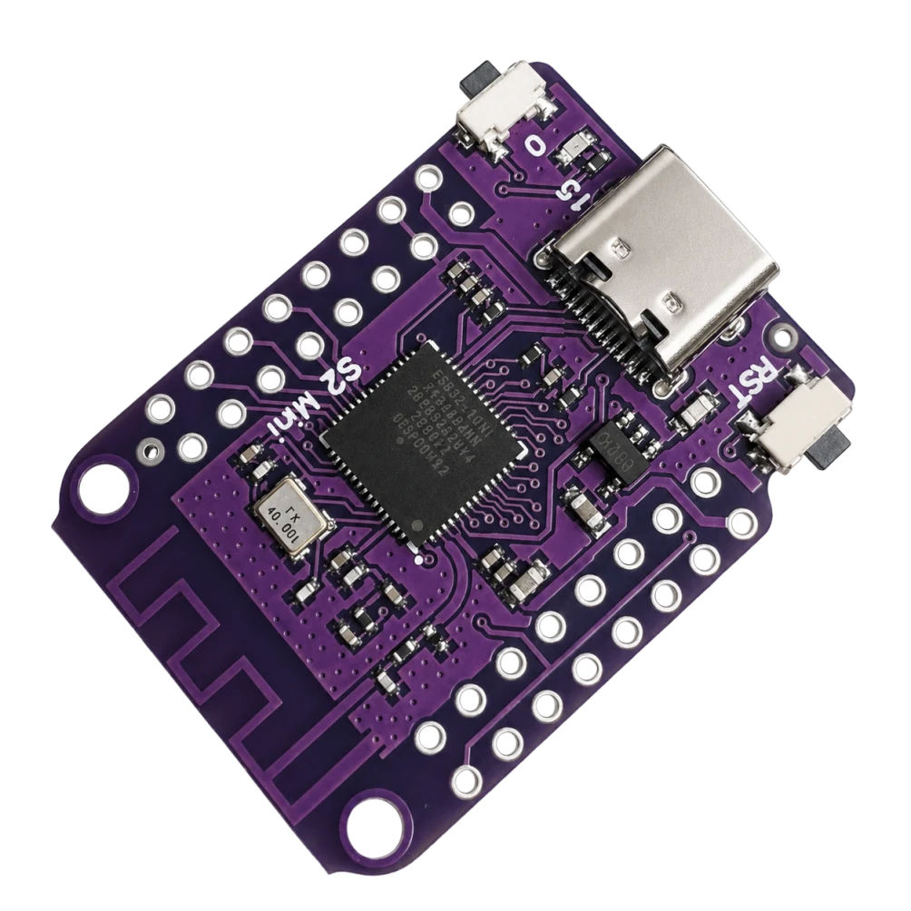 带 PSRAM 的 ESP32-S2 Mini 主板